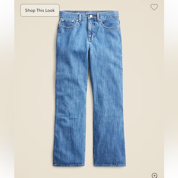 J crew Elaine wash Mid-rise relaxed kickout jean - Picture 4 of 5
